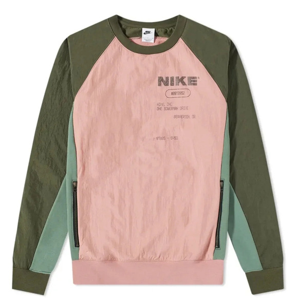 Rare Nike Sportswear City Made French Terry Pullover Crewneck Men SZ M Portland‎ - Picture 1 of 10